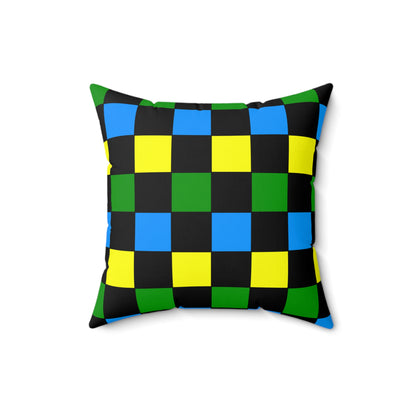 Tanzania Retro Check Cushion Pillow