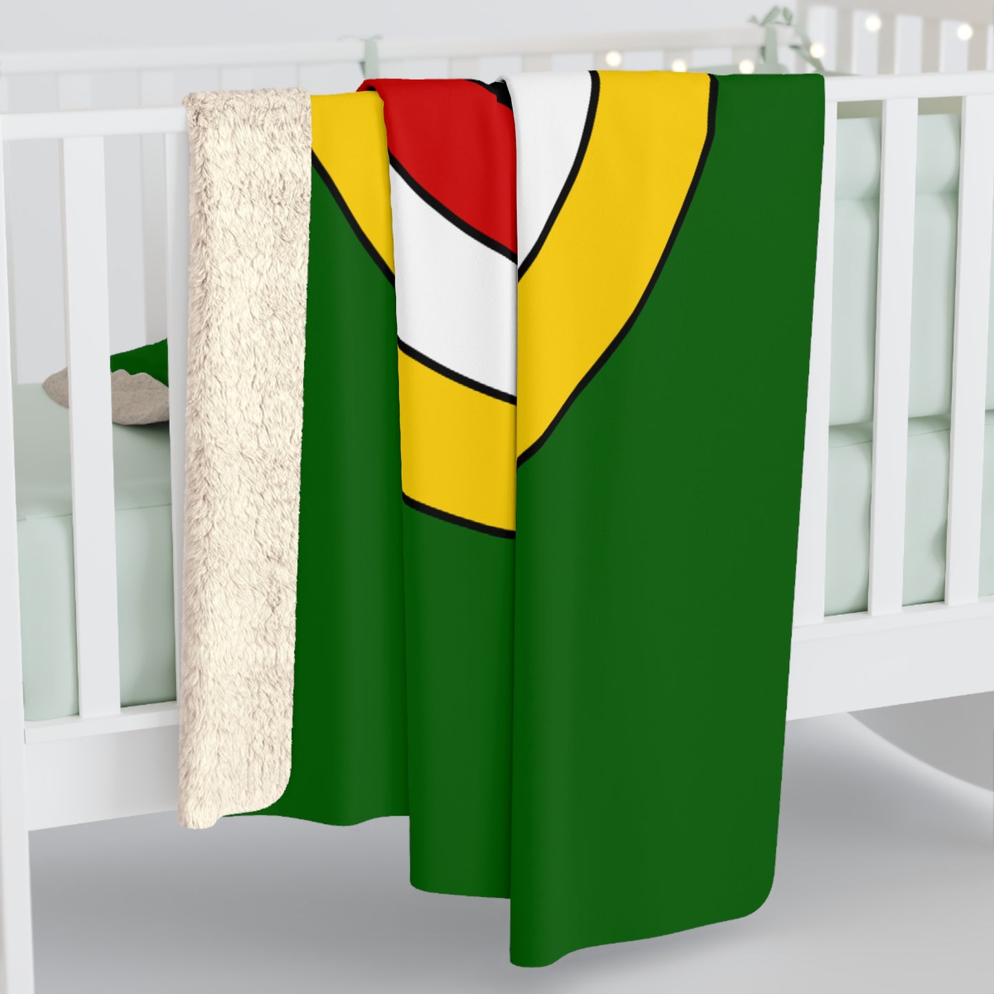 Zimbabwe Retro Target Blanket Throw