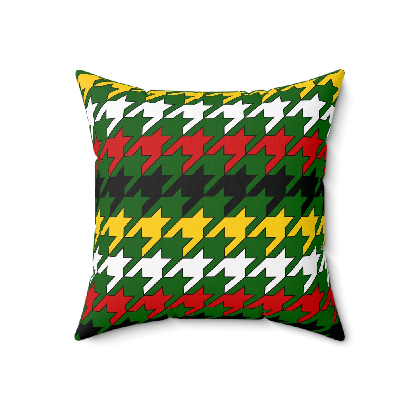 Zimbabwe Retro Houndstooth Cushion Pillow
