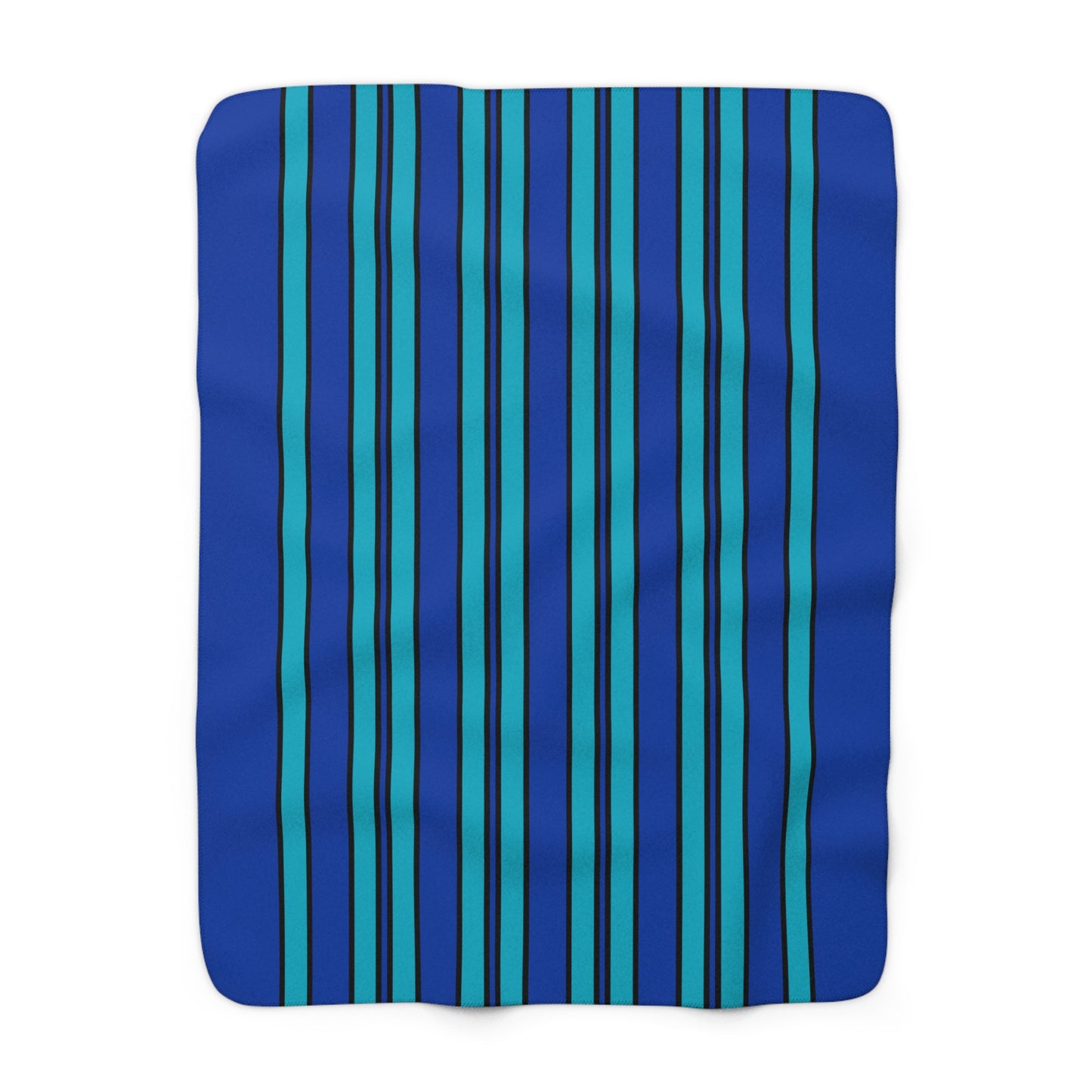 Pacific Islands Retro Stripes Blanket Throw