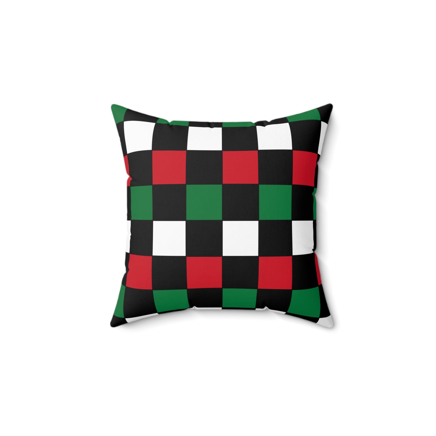 Syria Retro Check Cushion Pillow