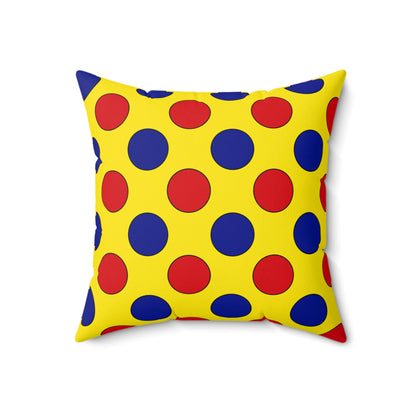 Colombia Retro Polka Dots Cushion Pillow