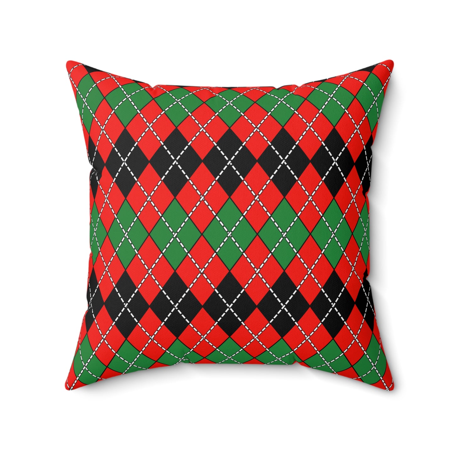 Malawi Retro Argyle Cushion Pillow