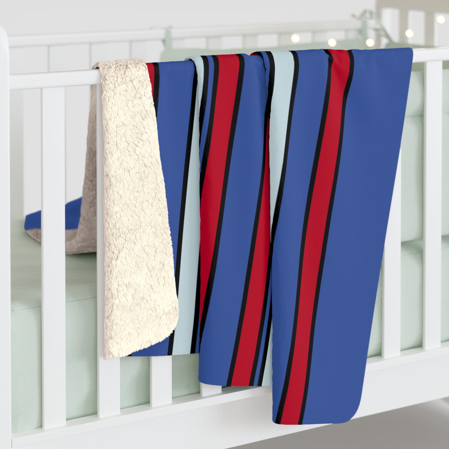 Guam Retro Stripes Blanket Throw