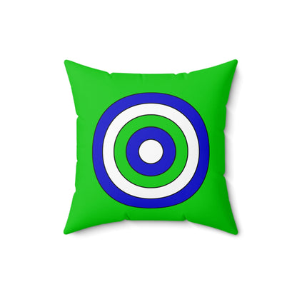 Sierra Leone Retro Target Cushion Pillow