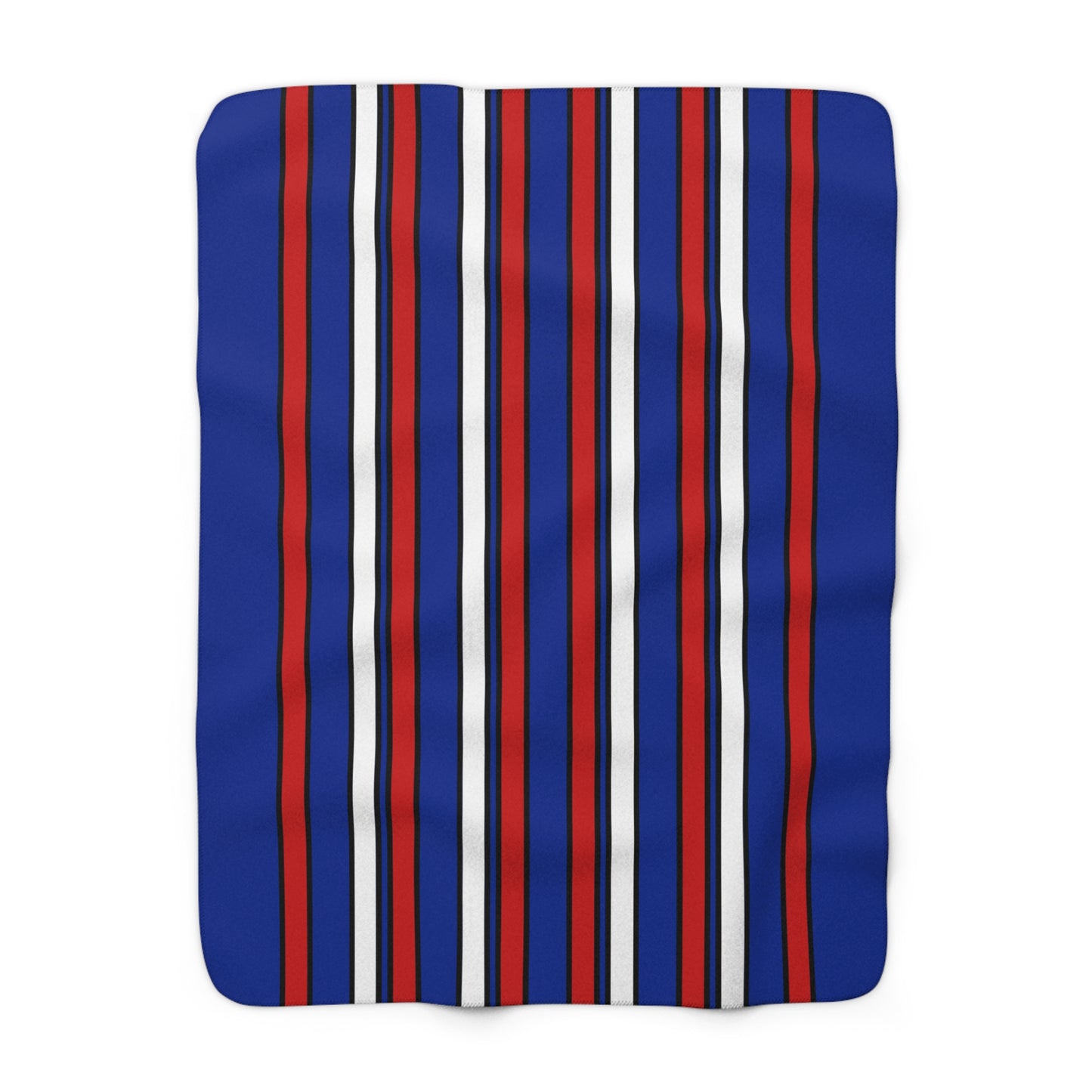 Cuba Retro Stripes Blanket Throw