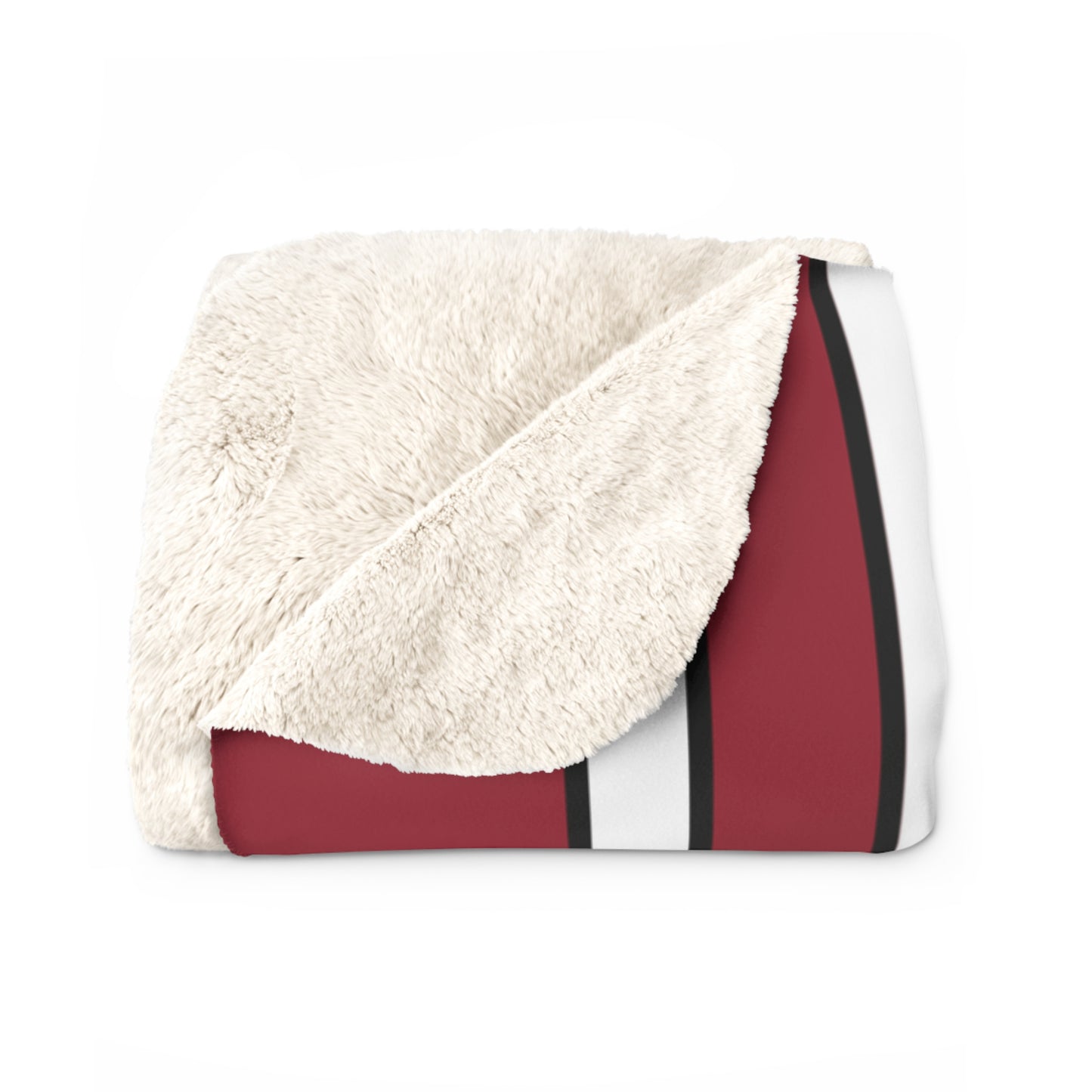 Latvia Retro Stripes Blanket Throw