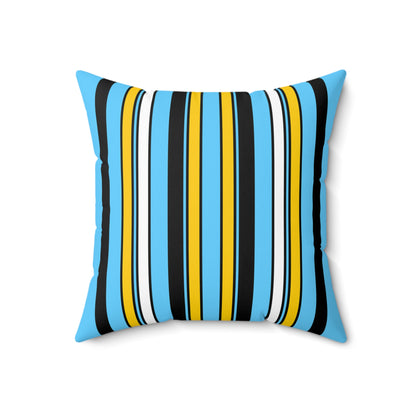 Saint Lucia Retro Stripes Cushion Pillow