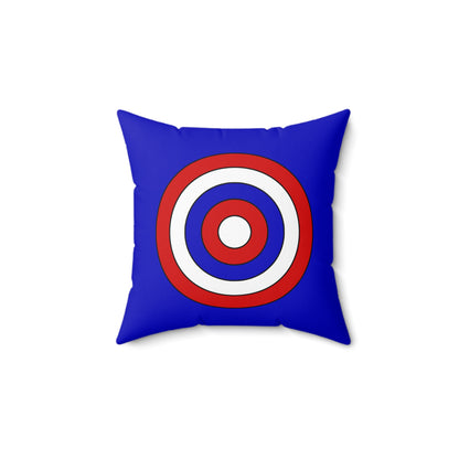 Slovenia Retro Target Cushion Pillow