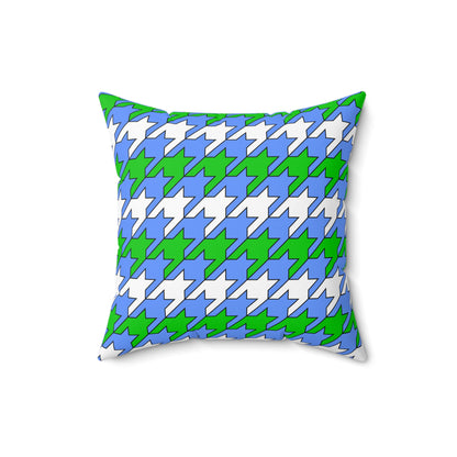 Djibouti Retro Houndstooth Cushion Pillow