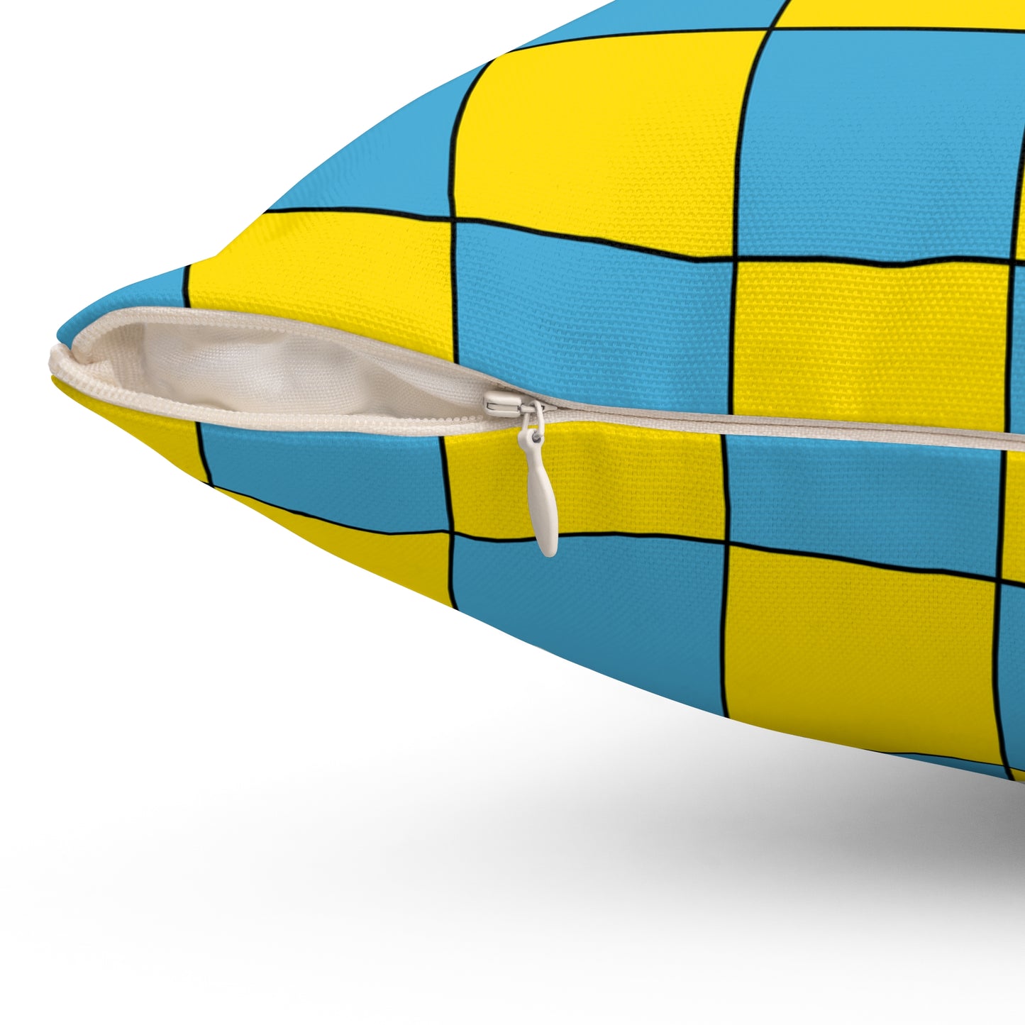Palau Retro Check Cushion Pillow