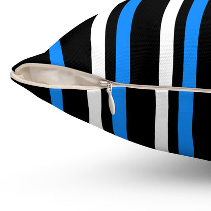 Estonia Retro Stripes Cushion Pillow