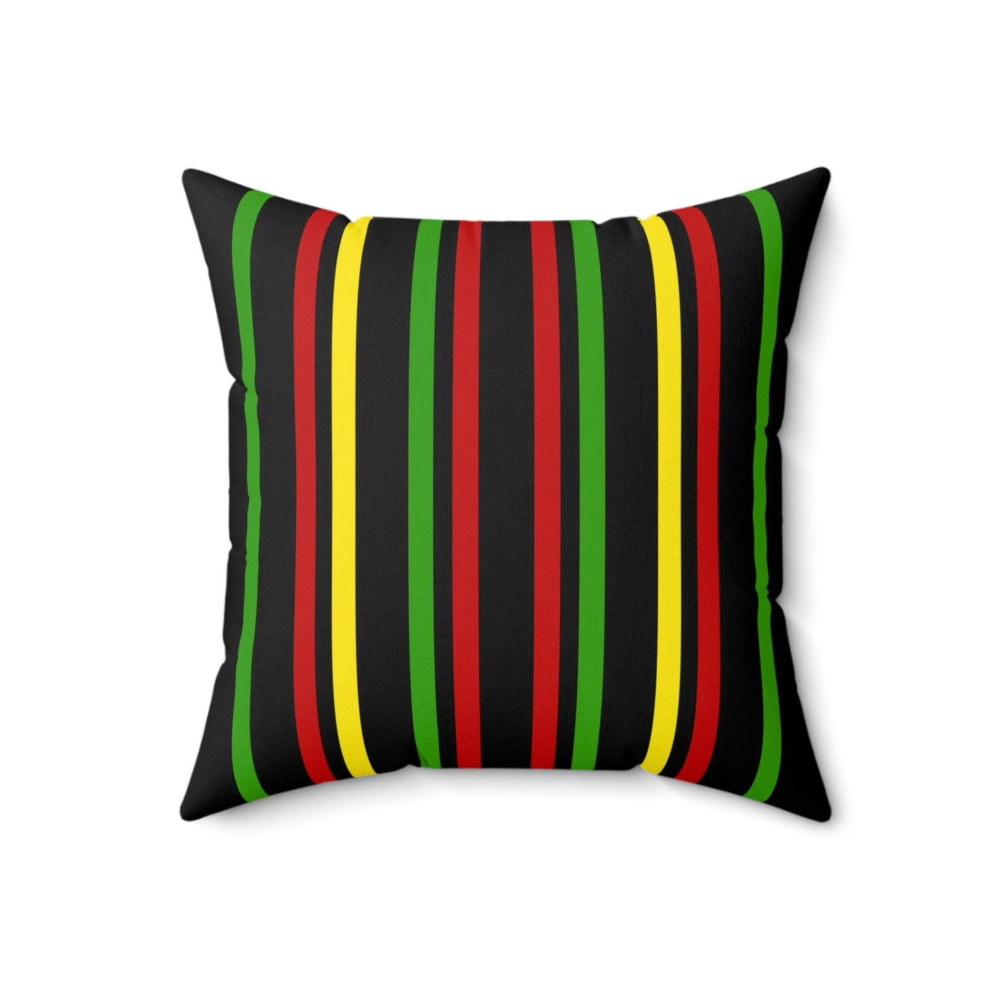 Saint Kitts And Nevis Retro Stripes Cushion Pillow