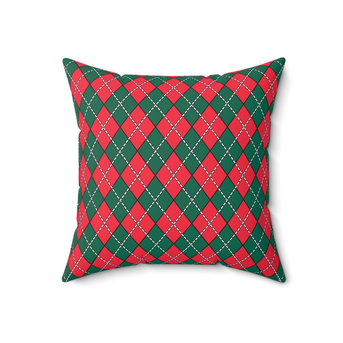 Bangladesh Retro Argyle Cushion Pillow