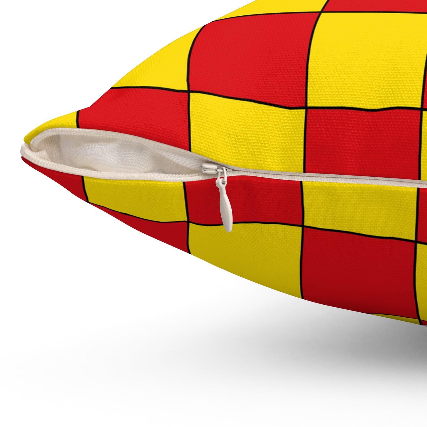Catalonia Retro Check Cushion Pillow