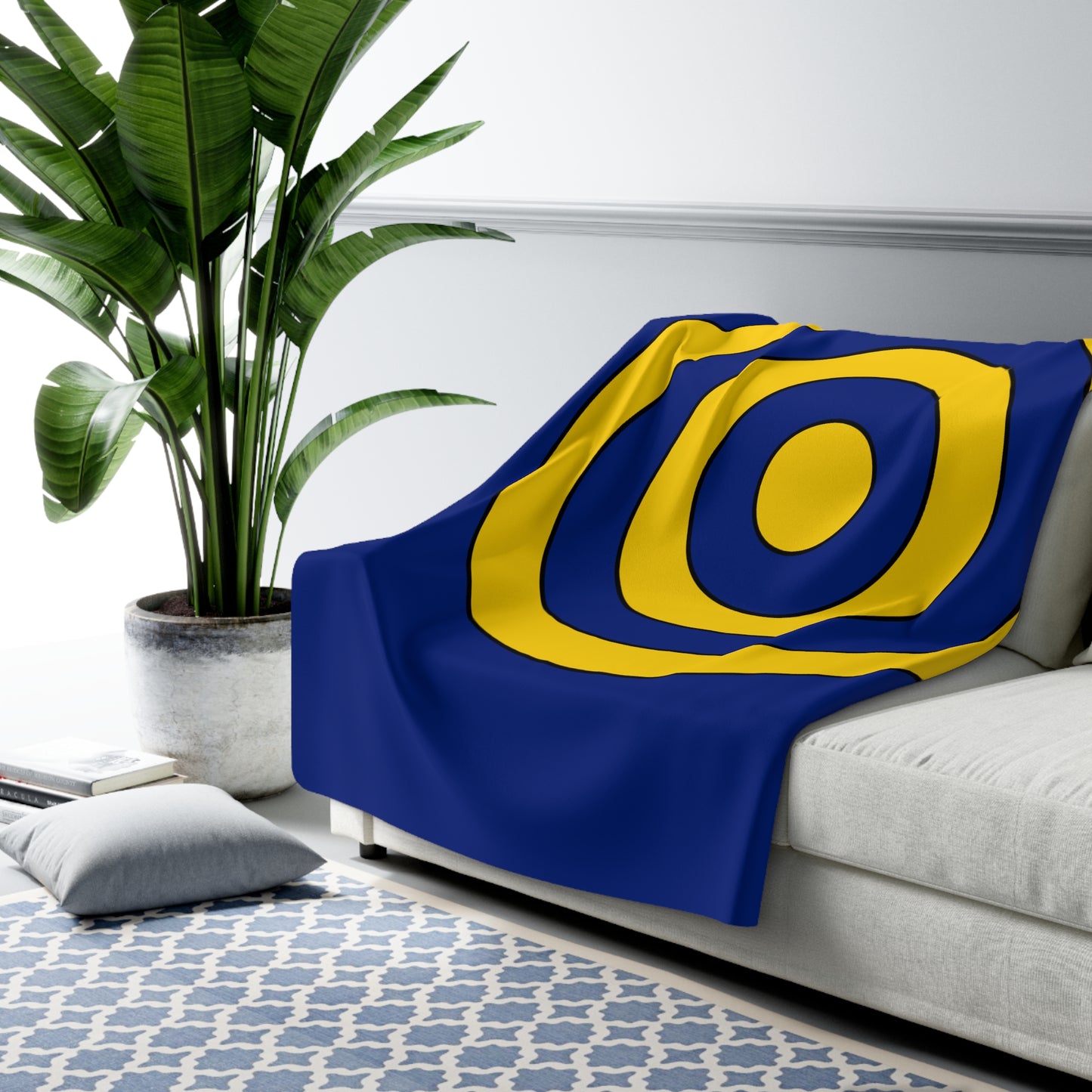 Tokelau Retro Target Blanket Throw