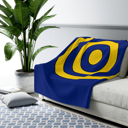 Tokelau Retro Target Blanket Throw
