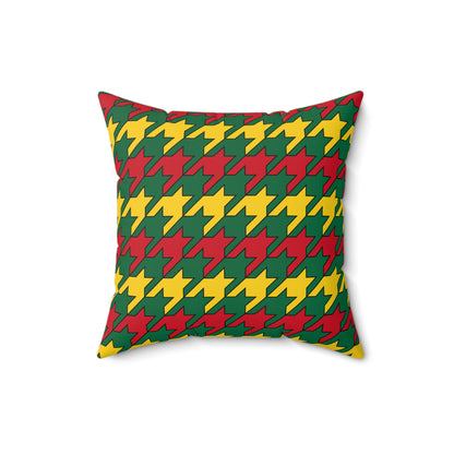 Ghana Retro Houndstooth Cushion Pillow