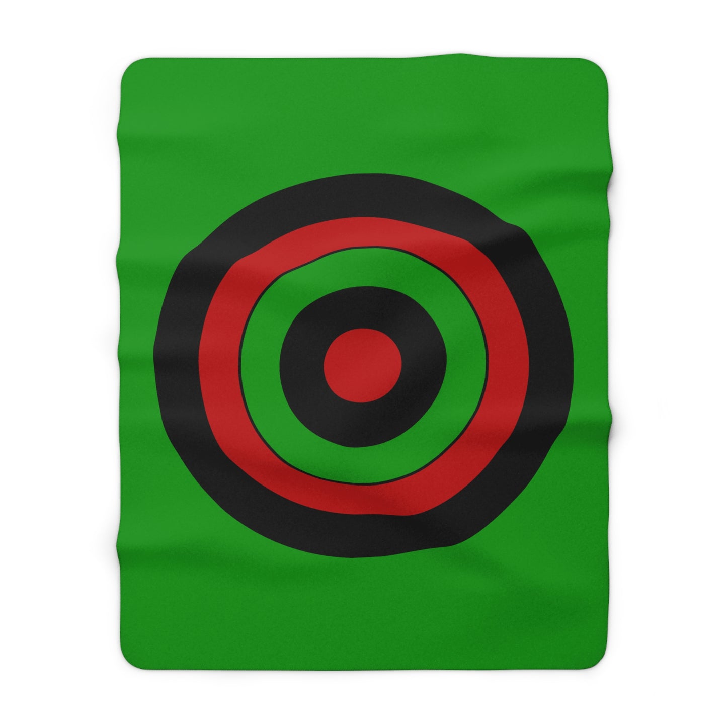 Afghanistan Retro Target Blanket Throw
