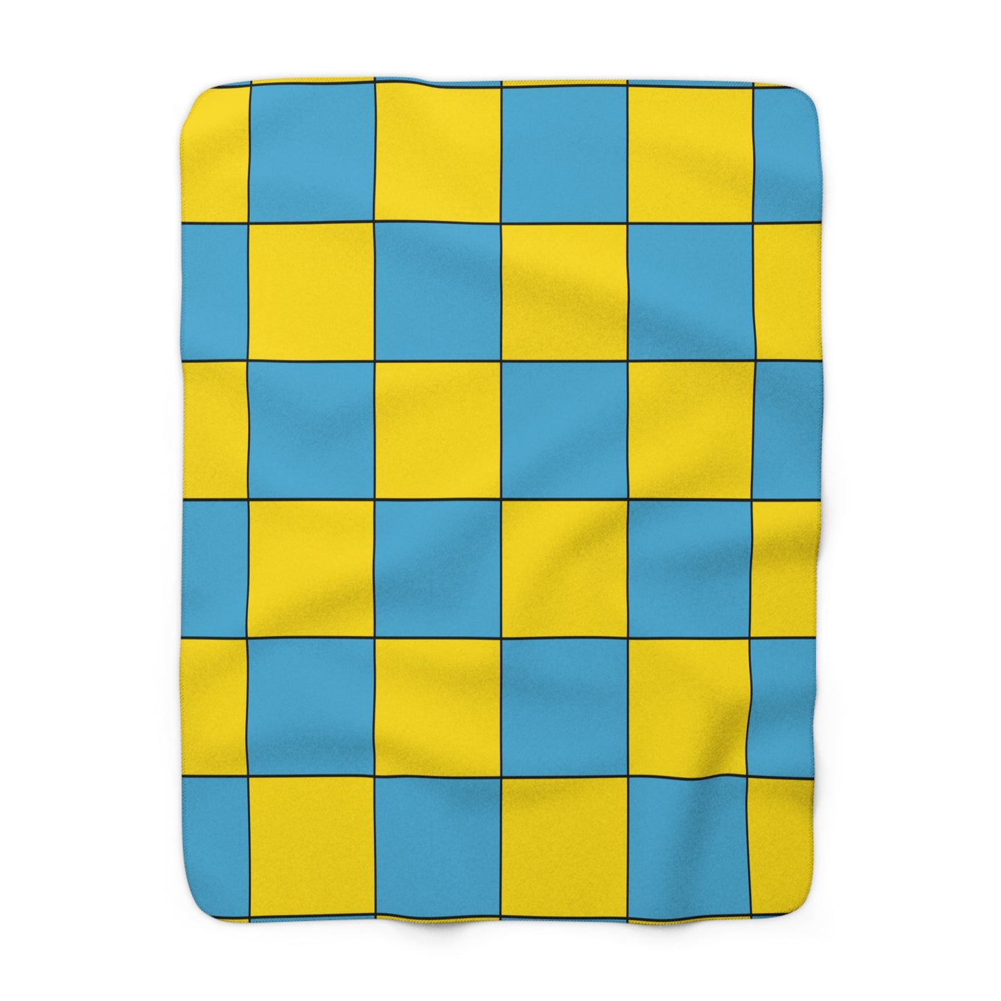Palau Retro Check Blanket Throw
