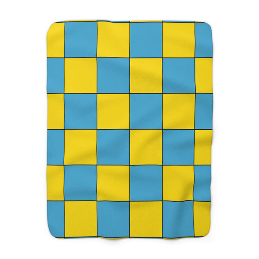 Palau Retro Check Blanket Throw