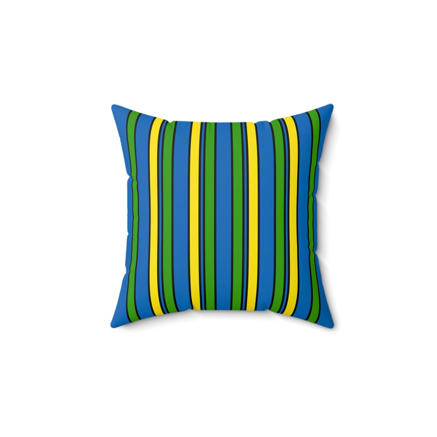 Gabon Retro Stripes Cushion Pillow