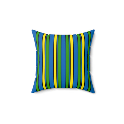 Gabon Retro Stripes Cushion Pillow