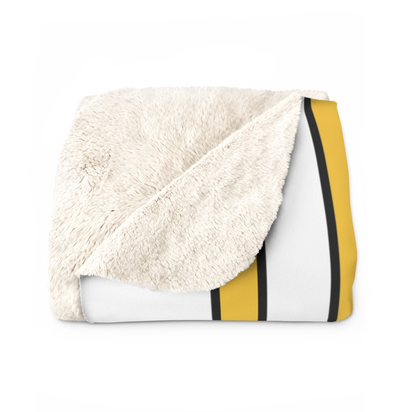 United States Virgin Islands Retro Stripes Blanket Throw
