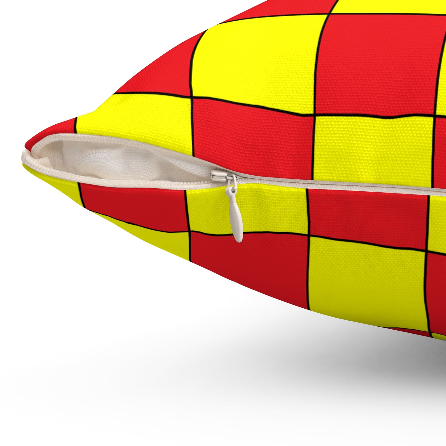 China Retro Check Cushion Pillow