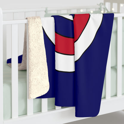 Cook Islands Retro Target Blanket Throw