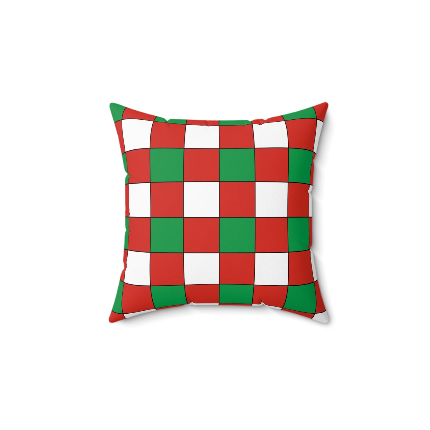 Pais Vasco Retro Check Cushion Pillow