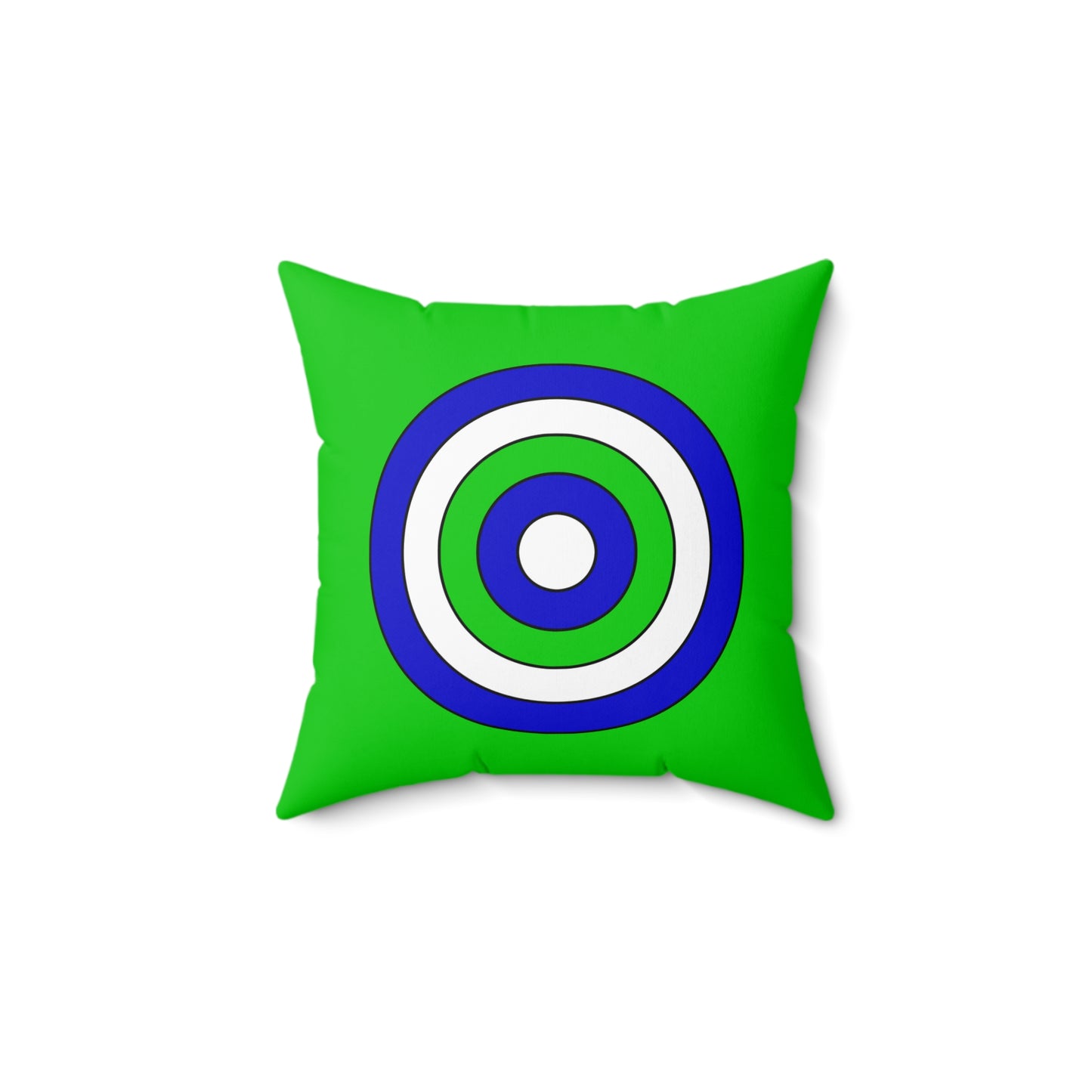 Sierra Leone Retro Target Cushion Pillow