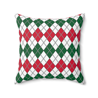 Algeria Retro Argyle Cushion Pillow