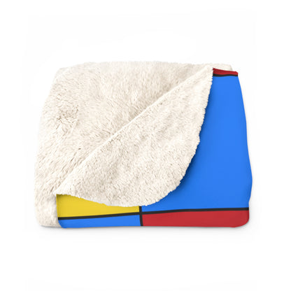 Democratic Republic of the Congo Retro Check Blanket Throw