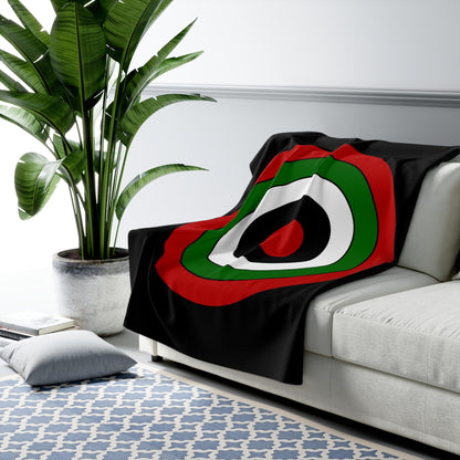 Kenya Retro Target Blanket Throw