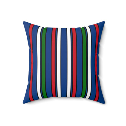 Belize Retro Stripes Cushion Pillow