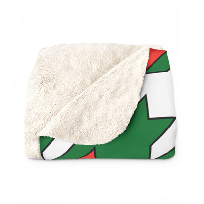 Madagascar Retro Houndstooth Blanket Throw