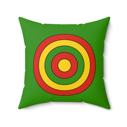 Benin Retro Target Cushion Pillow