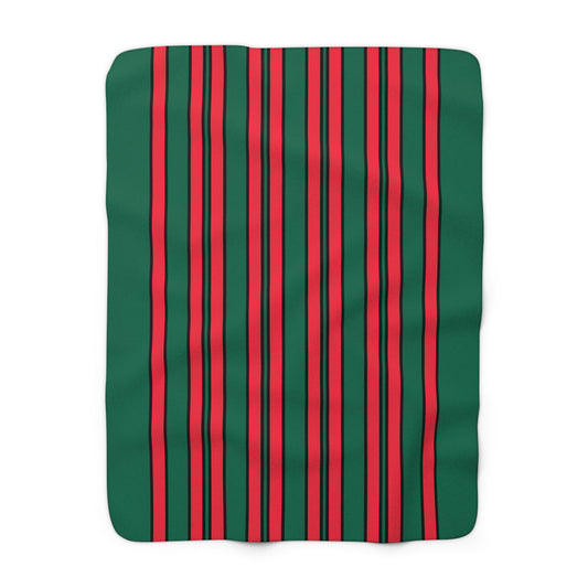 Bangladesh Retro Stripes Blanket Throw