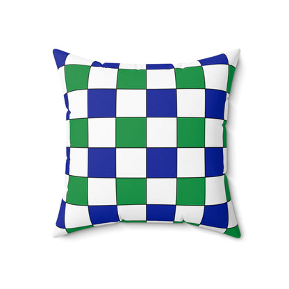 Lesotho Retro Check Cushion Pillow