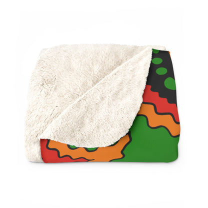 Zambia Retro Paisley Blanket Throw