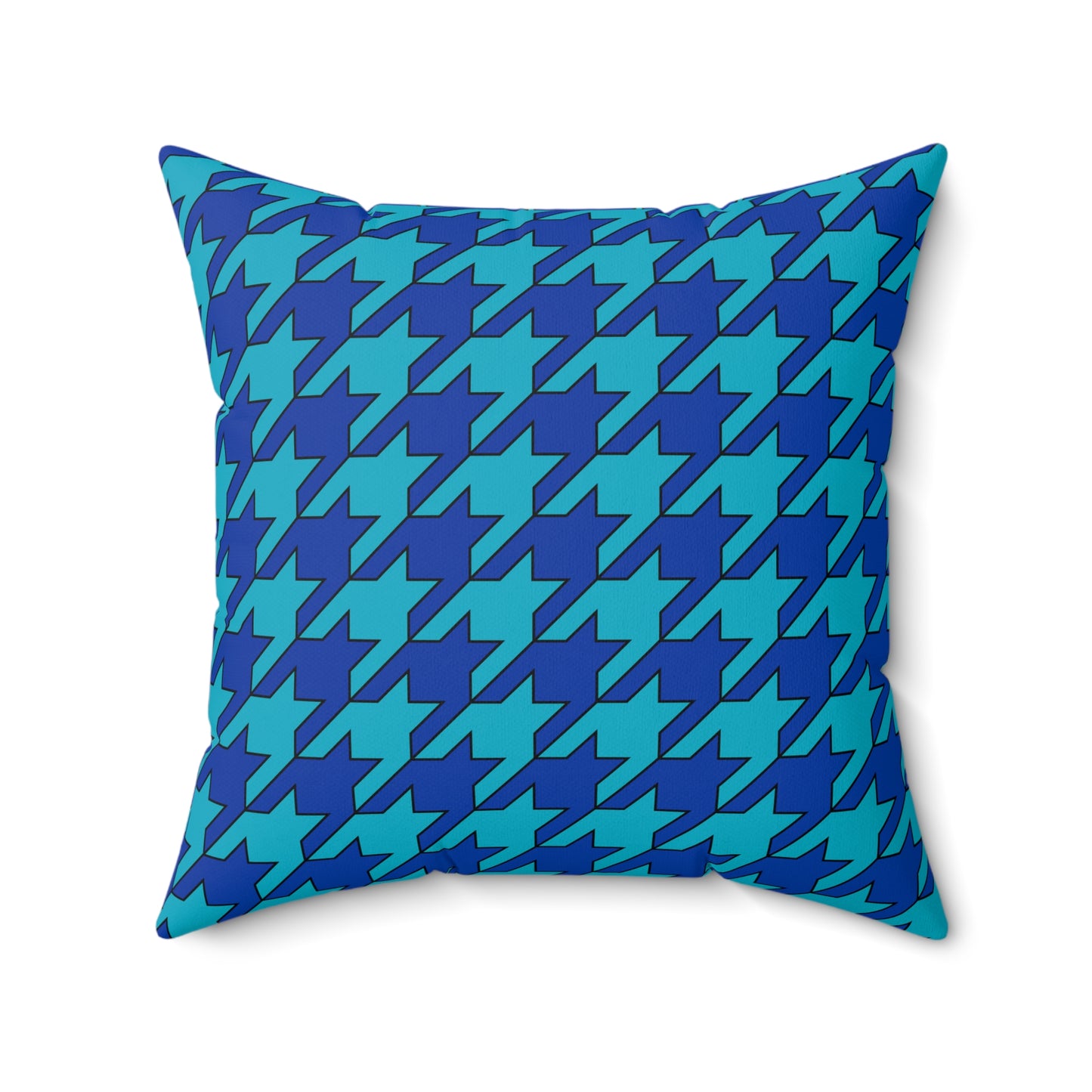 Pacific Islands Retro Houndstooth Cushion Pillow