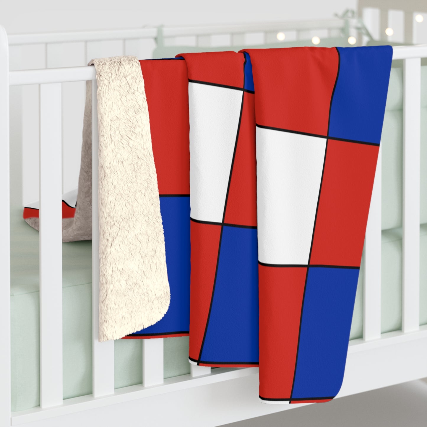 Paraguay Retro Check Blanket Throw