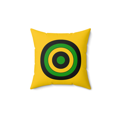 Jamaica Retro Target Cushion Pillow