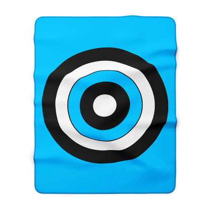 Botswana Retro Target Blanket Throw