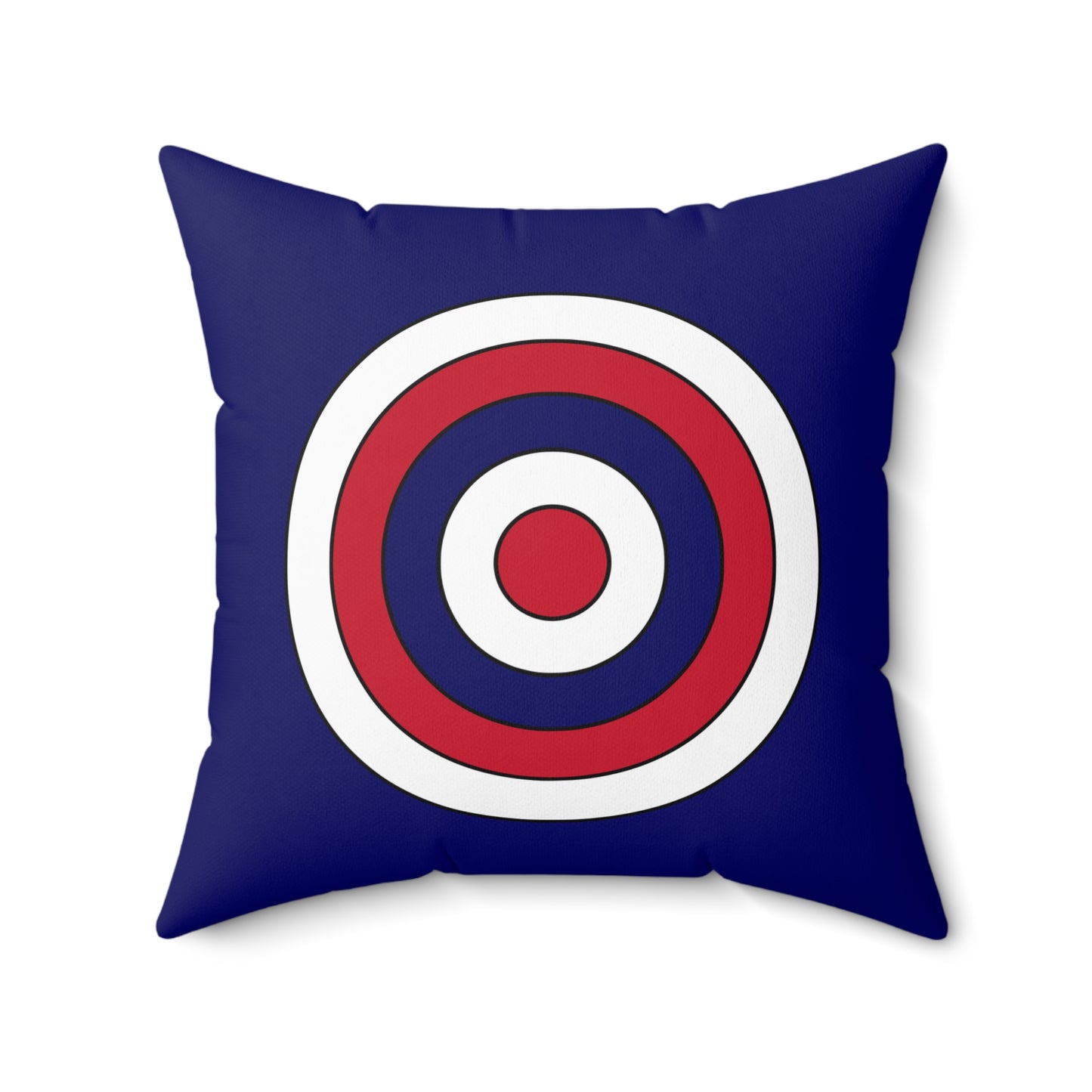 Cook Islands Retro Target Cushion Pillow