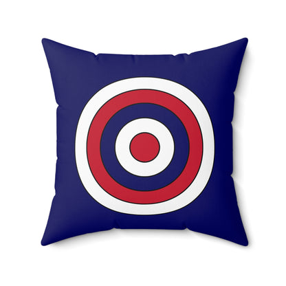 Cook Islands Retro Target Cushion Pillow