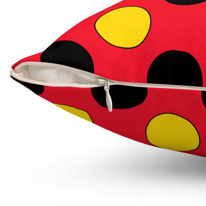 Belgium Retro Polka Dots Cushion Pillow