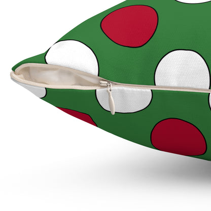 Suriname Retro Polka Dots Cushion Pillow
