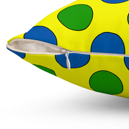 Saint Vincent And The Grenadines Retro Polka Dots Cushion Pillow
